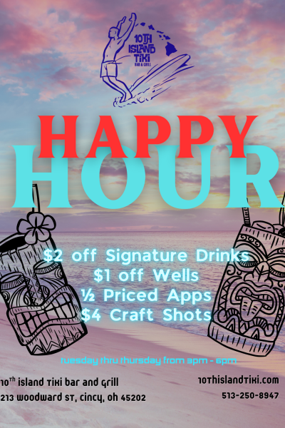 Happy Hour Flyer